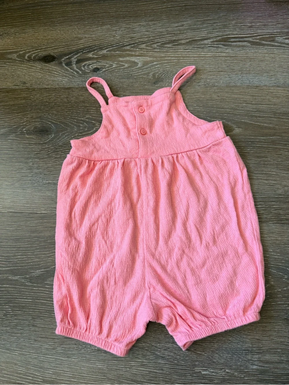 Carter's Coral Pink Baby Girls' Sleeveless Romper